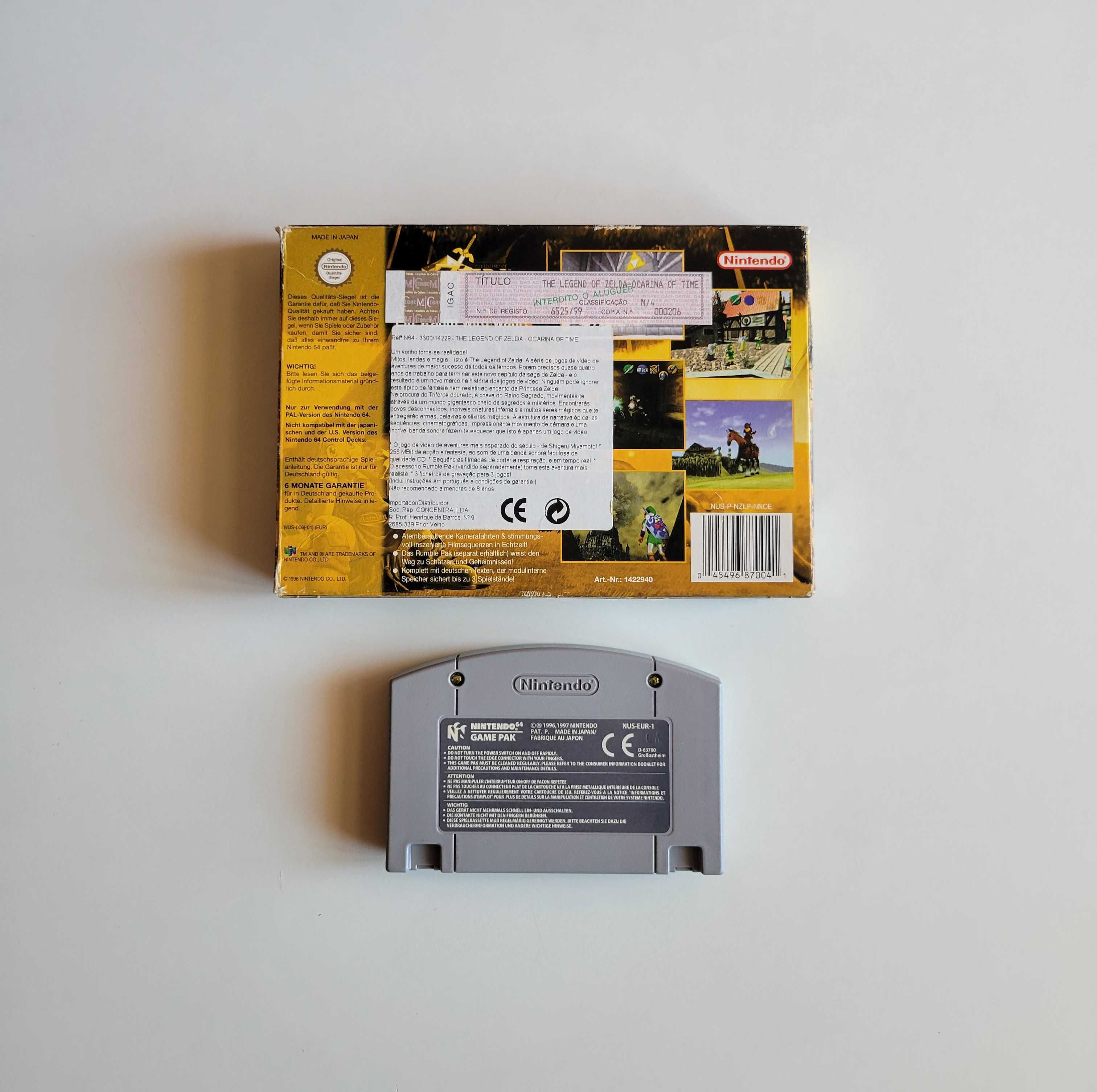 Zelda N64 (muito bom estado)