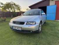 Audi A3 Audi A3 8L, 1.8T QUATTRO, 2001, 150KM, srebrna, pierwszy właściciel PL