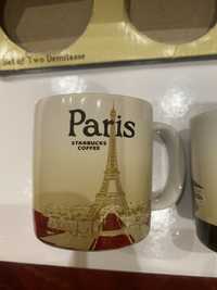 Чашки Старбакс Starbucks 89 ml Париж Франція Paris France еспресо