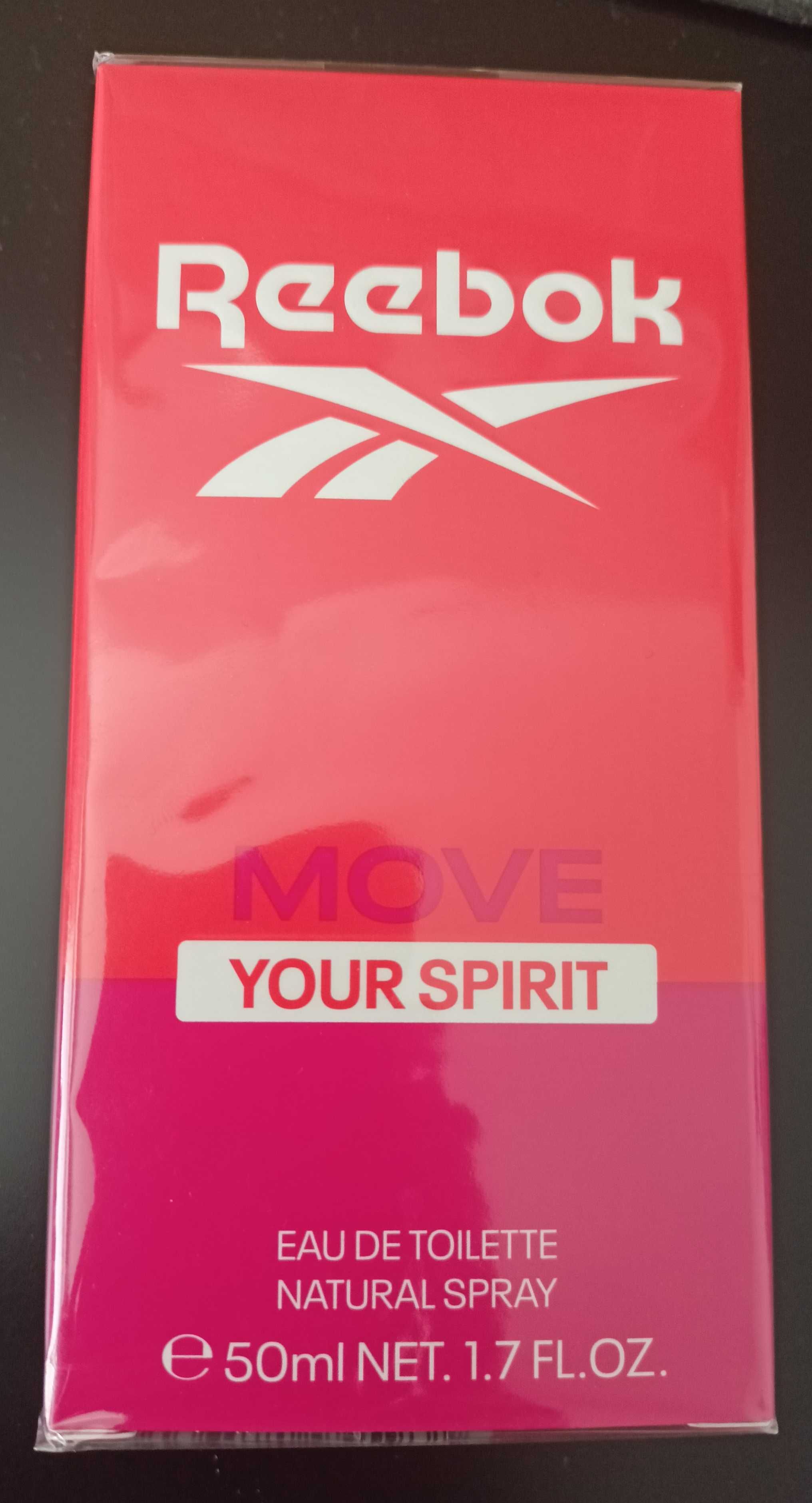 Nowe perfumy Reebok Move your spirit 50 ml