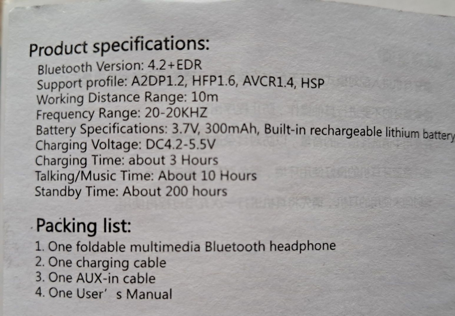 Sprzedam słuchawki bluetooth.