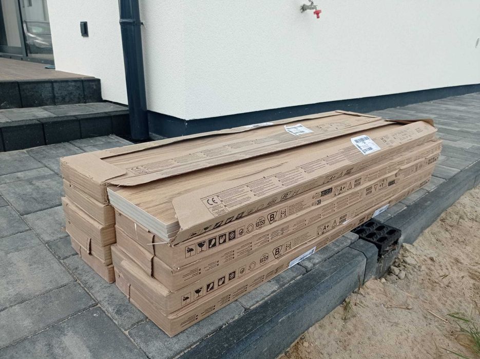 Pytki gresowe GRAFWOOD beige mat rect 0,8x19,8x119,8 gat. I