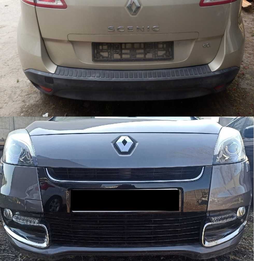 Renault Scenic Grand Scenic III Сценік  бампер б/у запчастини розборка