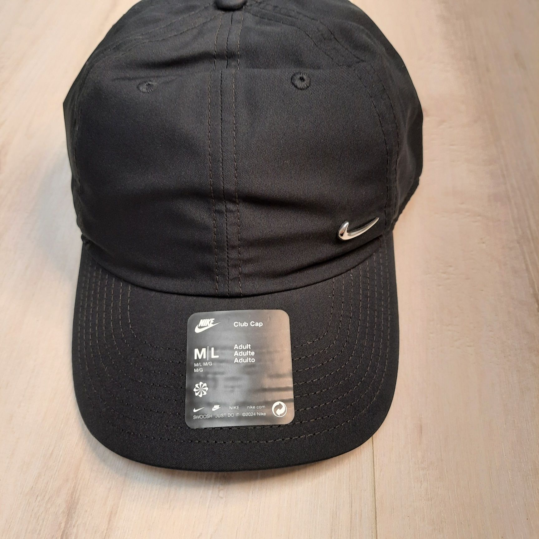 Оригінальна чоловіча кепка Nike U NK DF CLUB CAP U CB MTSWSH FB5372-01