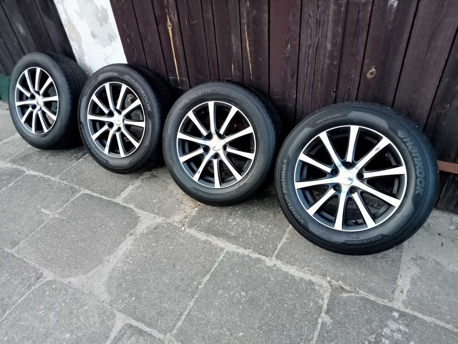 Alufelgi 16"x7J 5x112  ET35 Audi Skoda Seat Vw opony lato 215/60/16