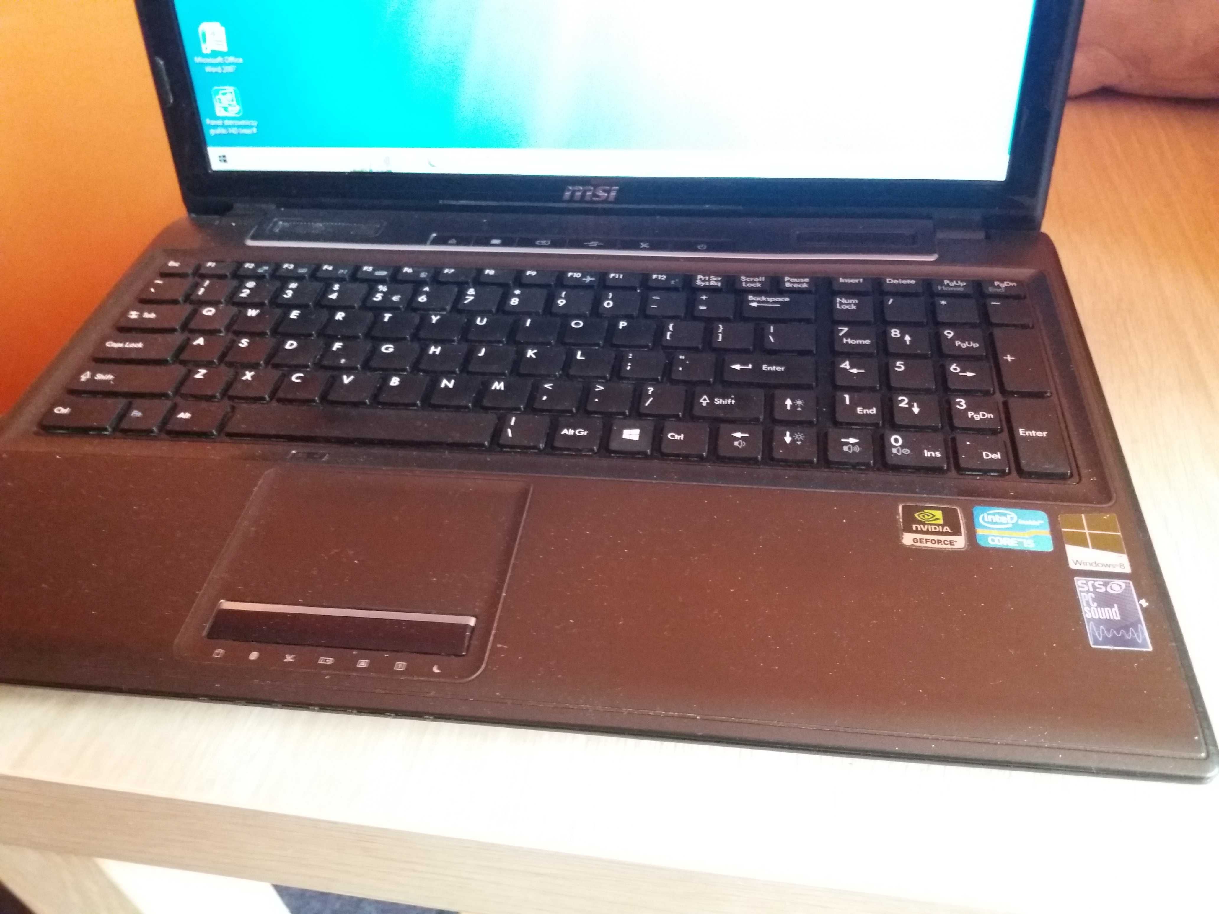 Laptop MSI-16G i5