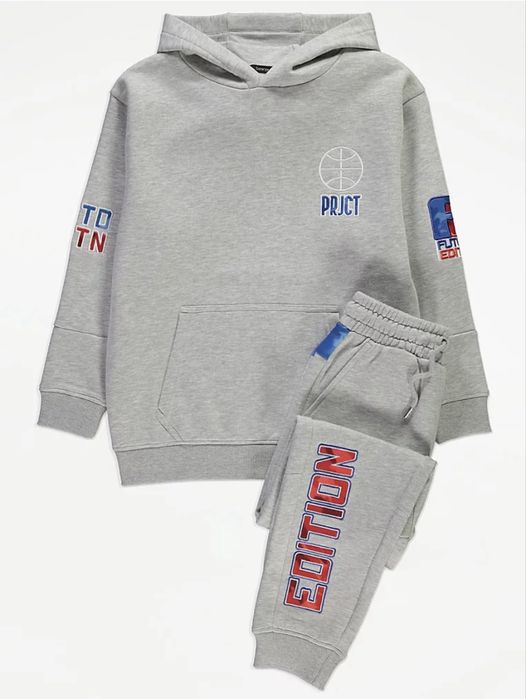 122 228 George szary dres bluza spodnie dresowe koszykarski basketball