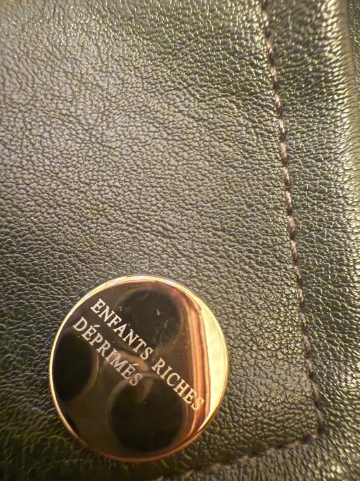 Leather Jacket ERD Green S