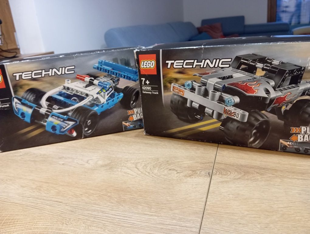 Zestaw LEGO Technic 42091 + 42090