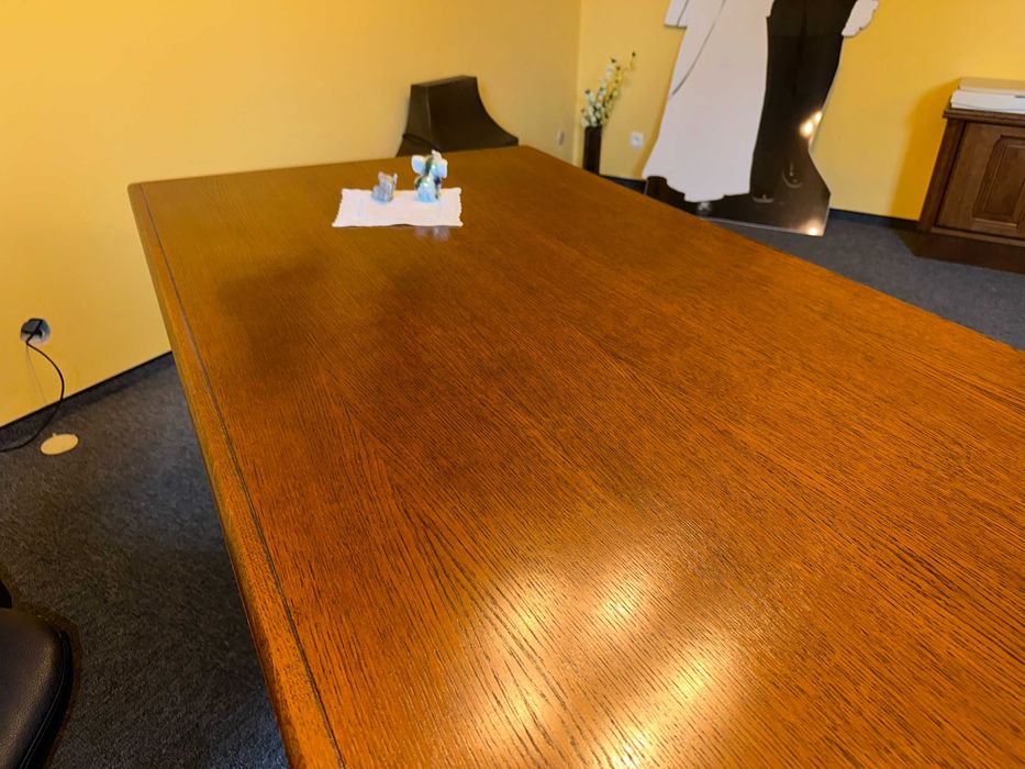 Biurko dębowe duże