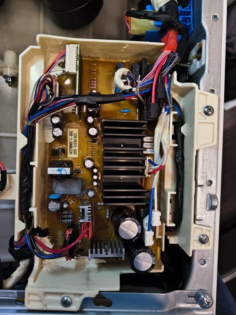 Varias peças Samsung WW12H8400EW máquina de lavar Carregamento