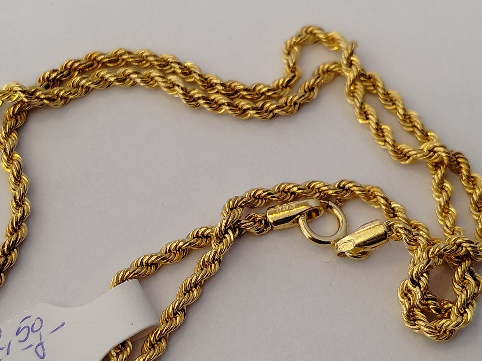Nowy złoty łańcuszek pr. 585