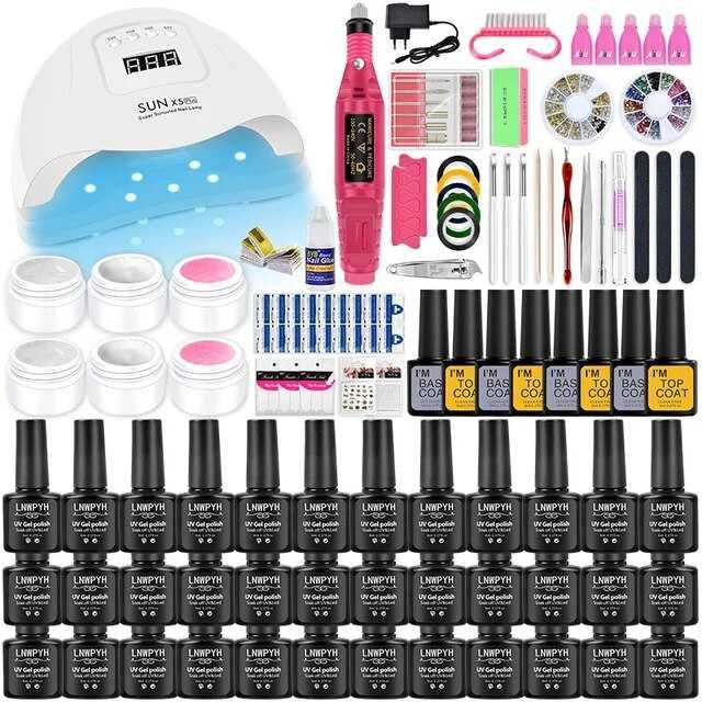 conjunto de gel completo