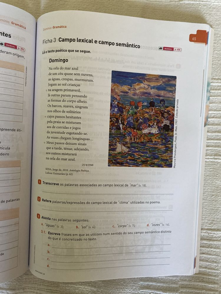 Caderno de Atividades “Outras Expressões” Português 12.° - Porto Edit.
