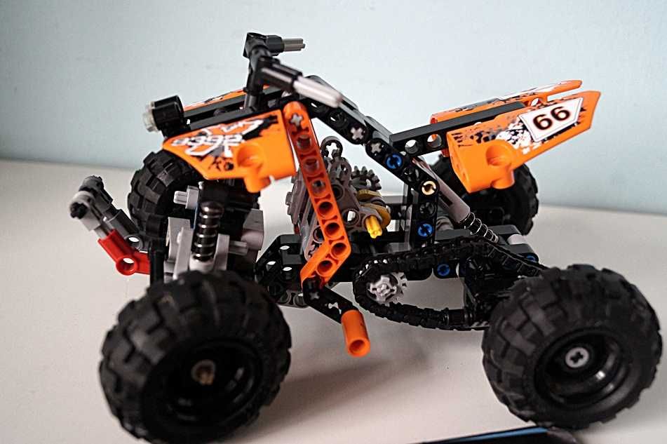 klocki LEGO Technic 9392 Quad wiek 8-14 lat_2 modele in 1 KRAKÓW