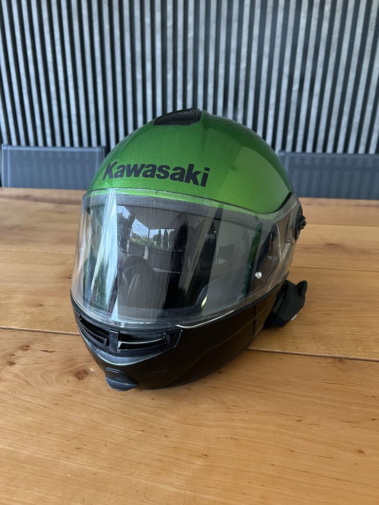 Kask motocyklowy z intecomem