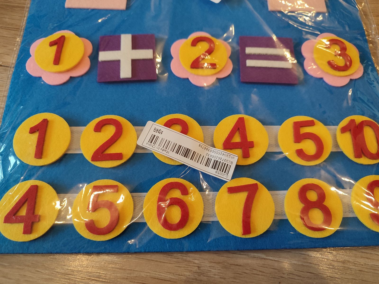 Nowa zabawka edukacyjna dla dziecka Matematyka Cyfry