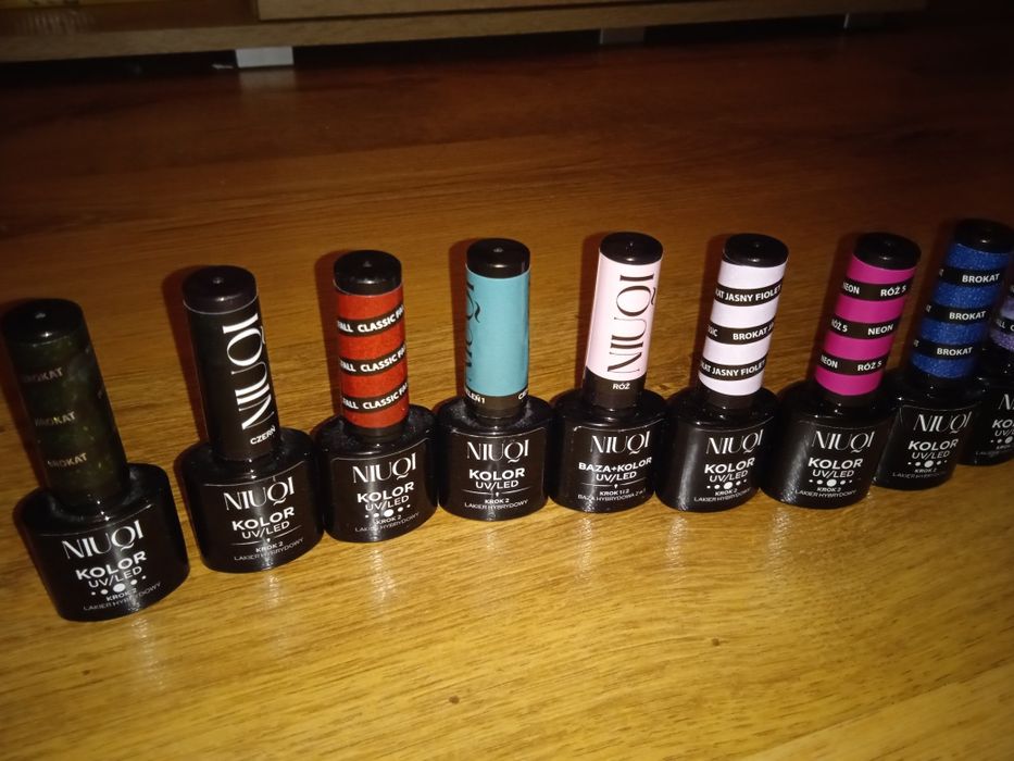 Lakiery NIUQI klasyki i brokaty