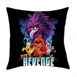 Poduszka Angry Birds czarna 40x40