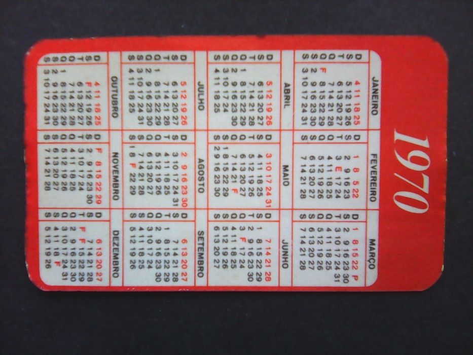 Calendario bolso