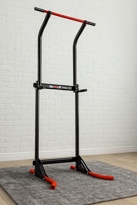 Poręcze do Ćwiczeń Brzucha Dipów Duży Drążek do Podciągania