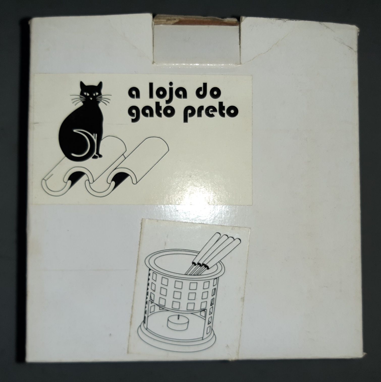 Fondue / Molheira 'A Loja do Gato Preto' - Artigo Novo