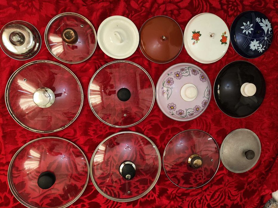 Крышки стеклянные кухонные