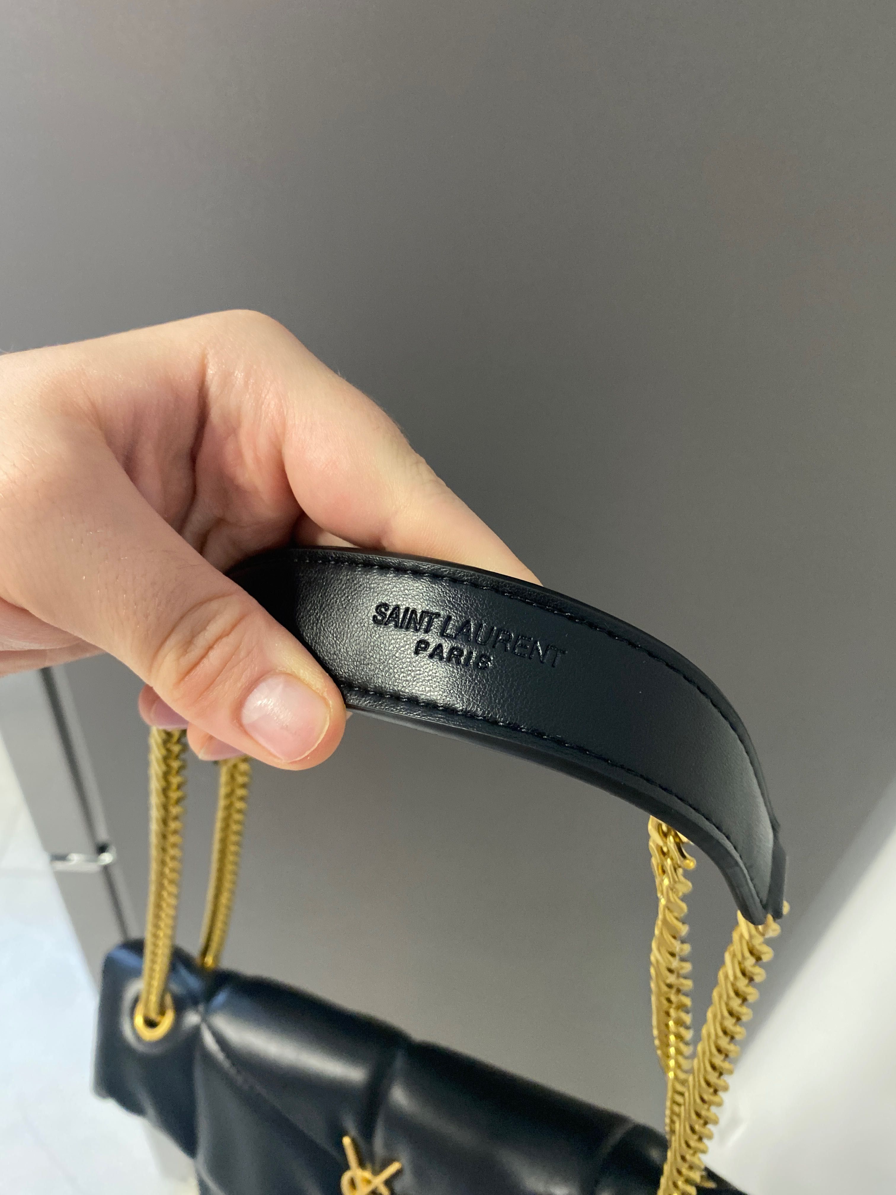 Saint Laurent toy torebka skóra naturalna