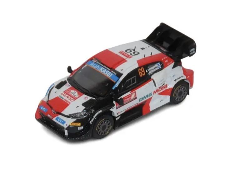 TOYOTA GR Yaris WRC #69 Kalle Rovenpera Vencedor Portugal 2022