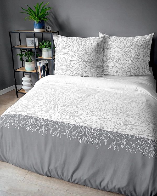 Komplet pościeli BAWEŁNIANEJ VICENZA 220x200/3 częsci elegancka z wzor