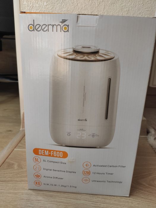 Зволожувач повітря Deerma 5L White DEM-F600