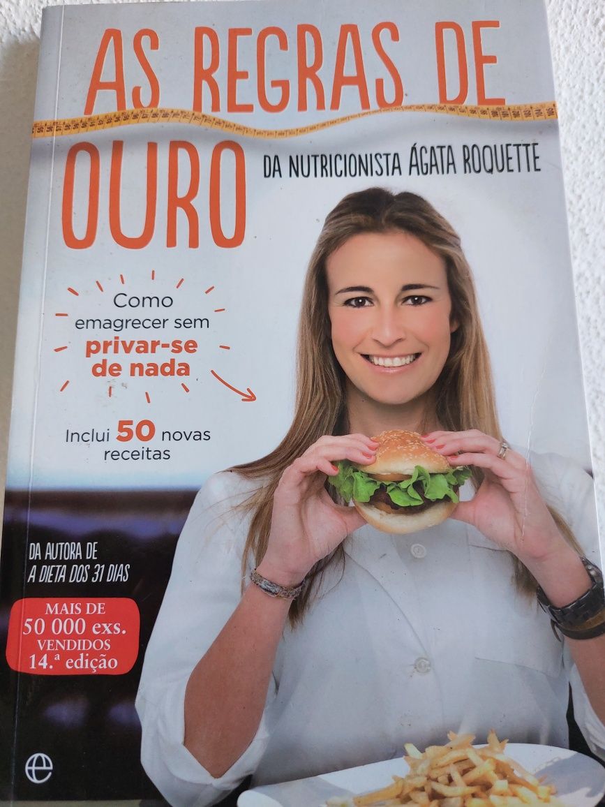 Livro "As regras de ouro" de Ágata Roquette