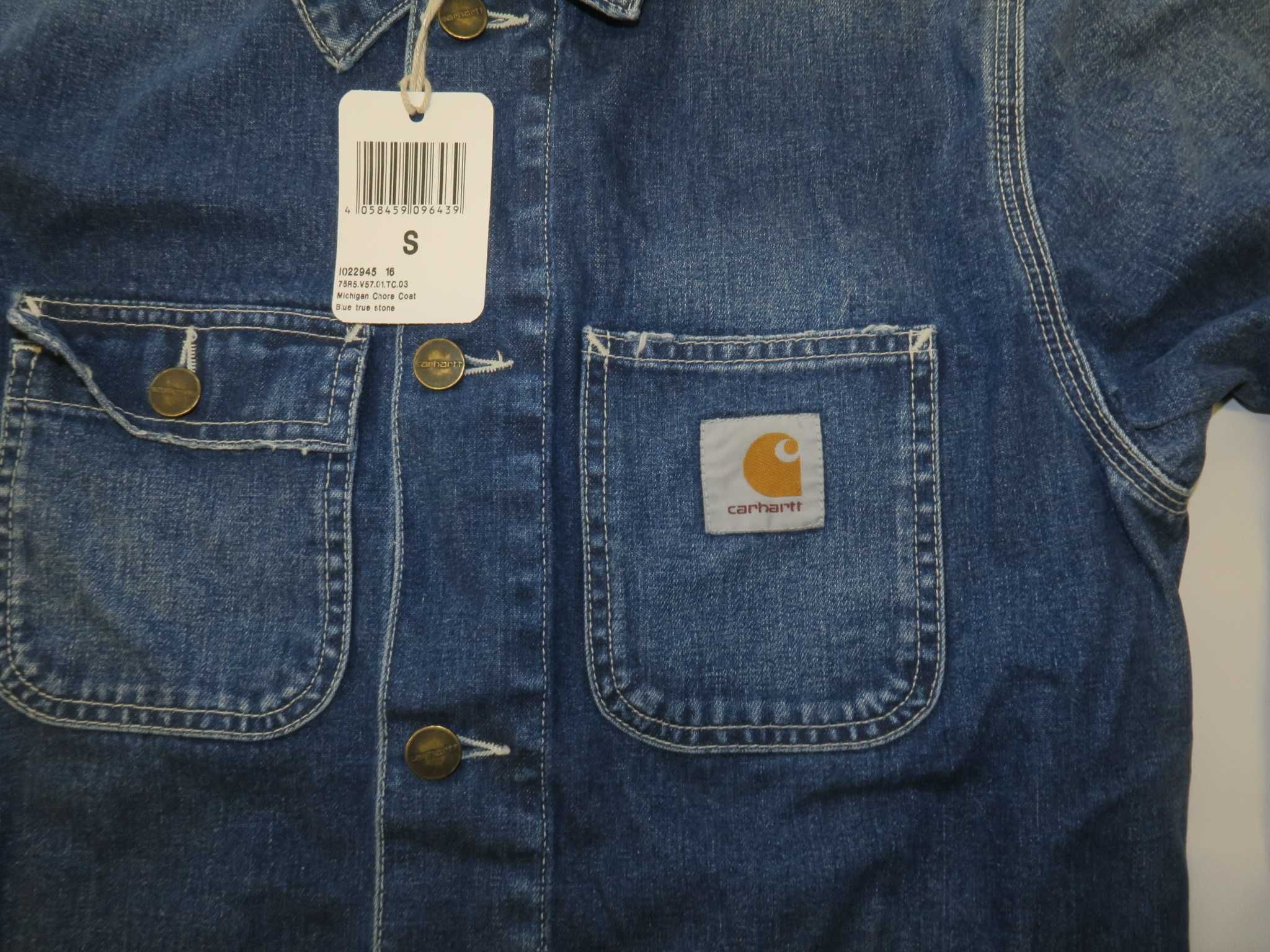 Carhartt kurtka jeansowa gruba koszula nowa S