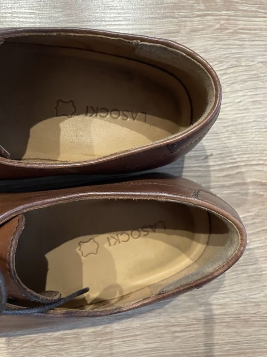 Buty wizytowe Lasocki skóra brąz 41