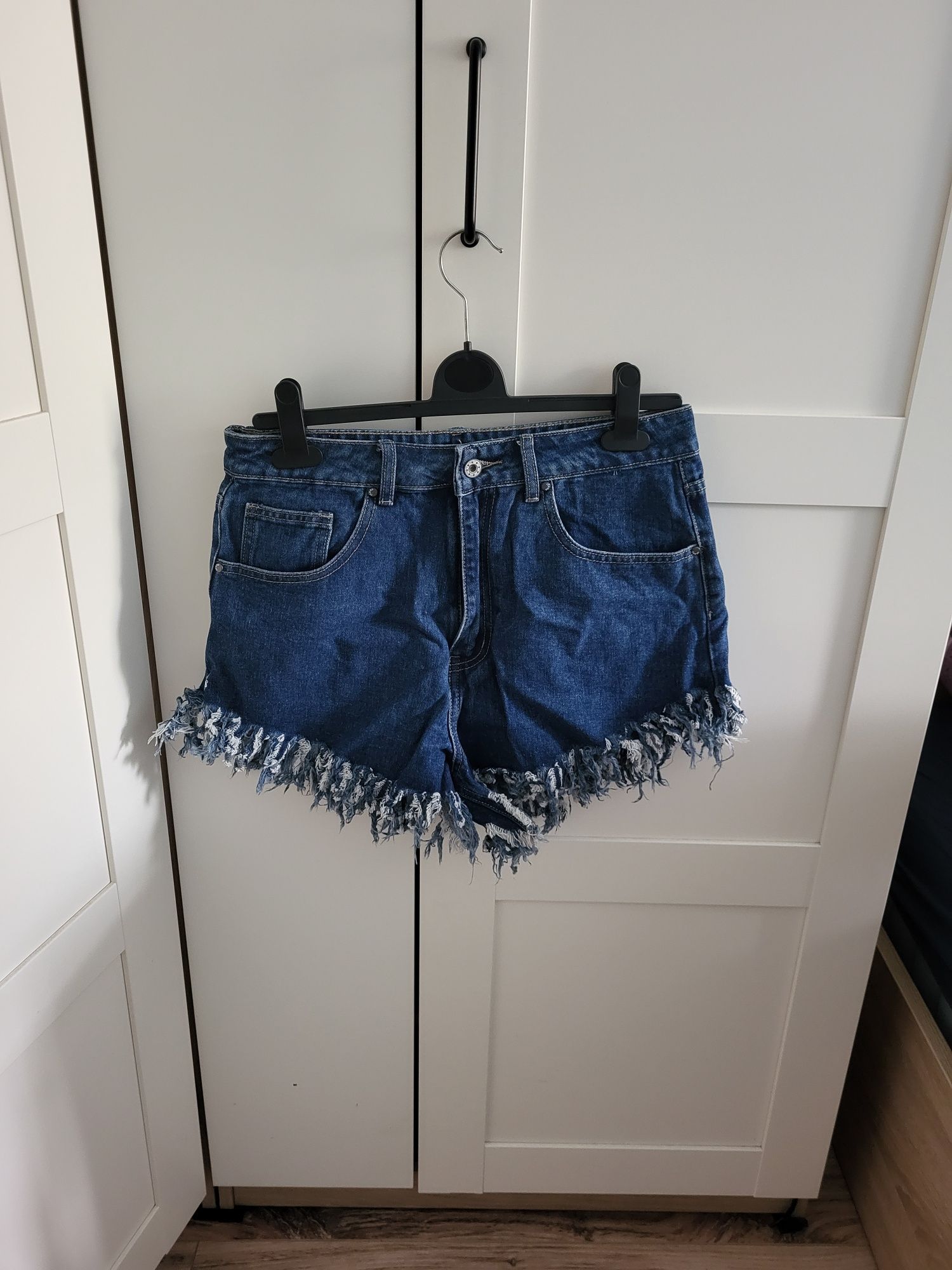 Spodenki krótkie, szorty jeansowe XL