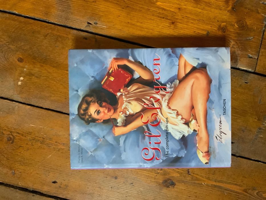 Pin up Gil Elvgren книга пін-ап, еротика