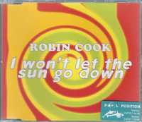 Maxi CD Robin Cook - I Won't Let The Sun Go Down (1996) (Stockholm Rec