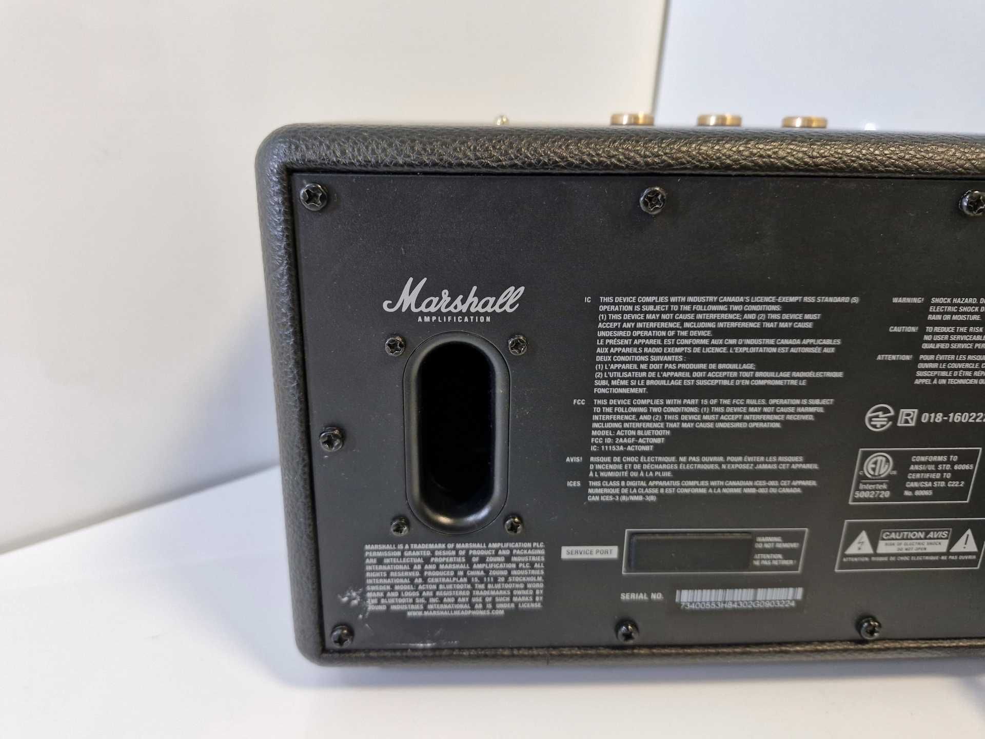 Głośnik bluetooth MARSHALL Acton Czarny