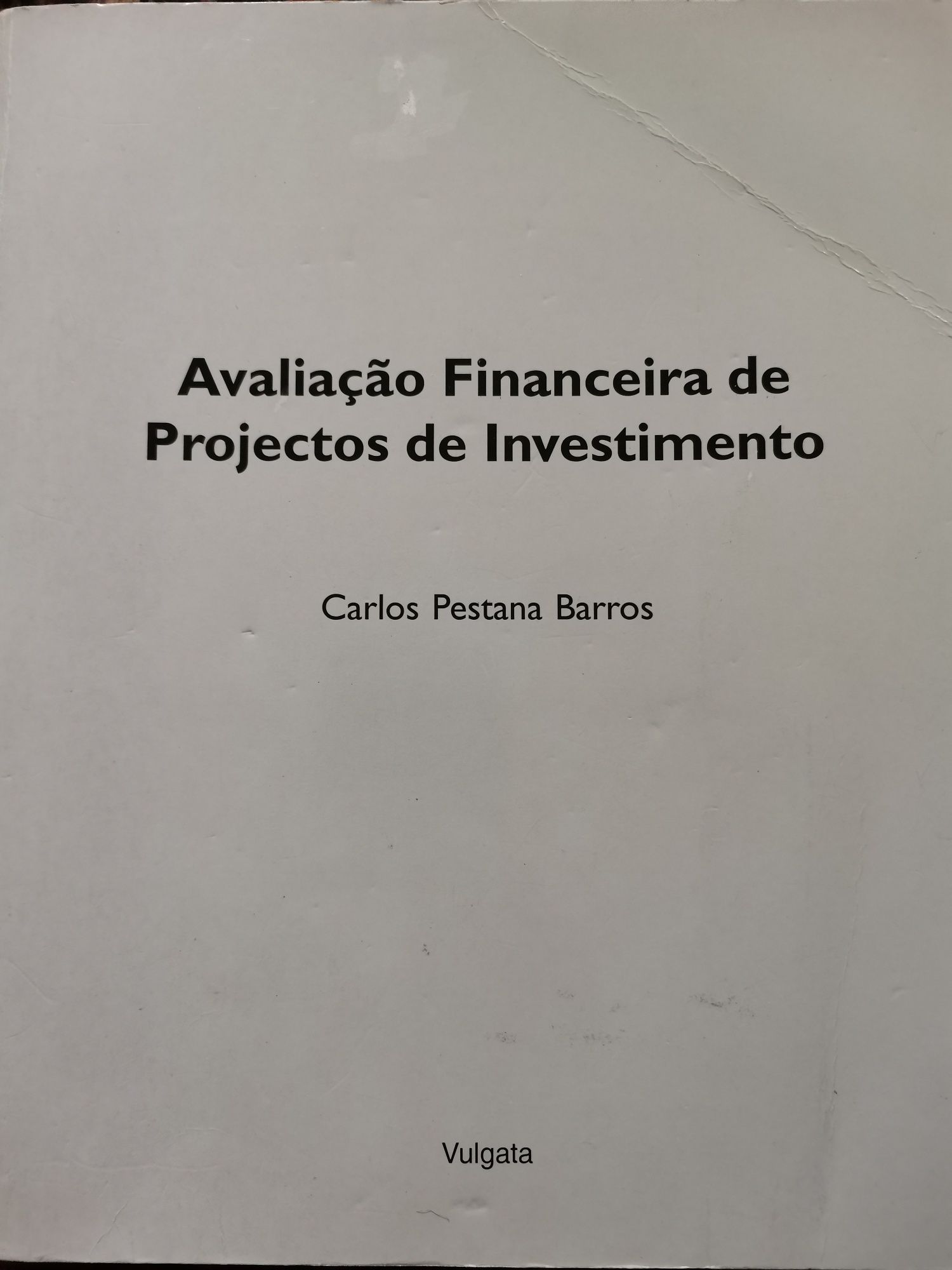 Livro Avaliação Financeira de projectos de investimento