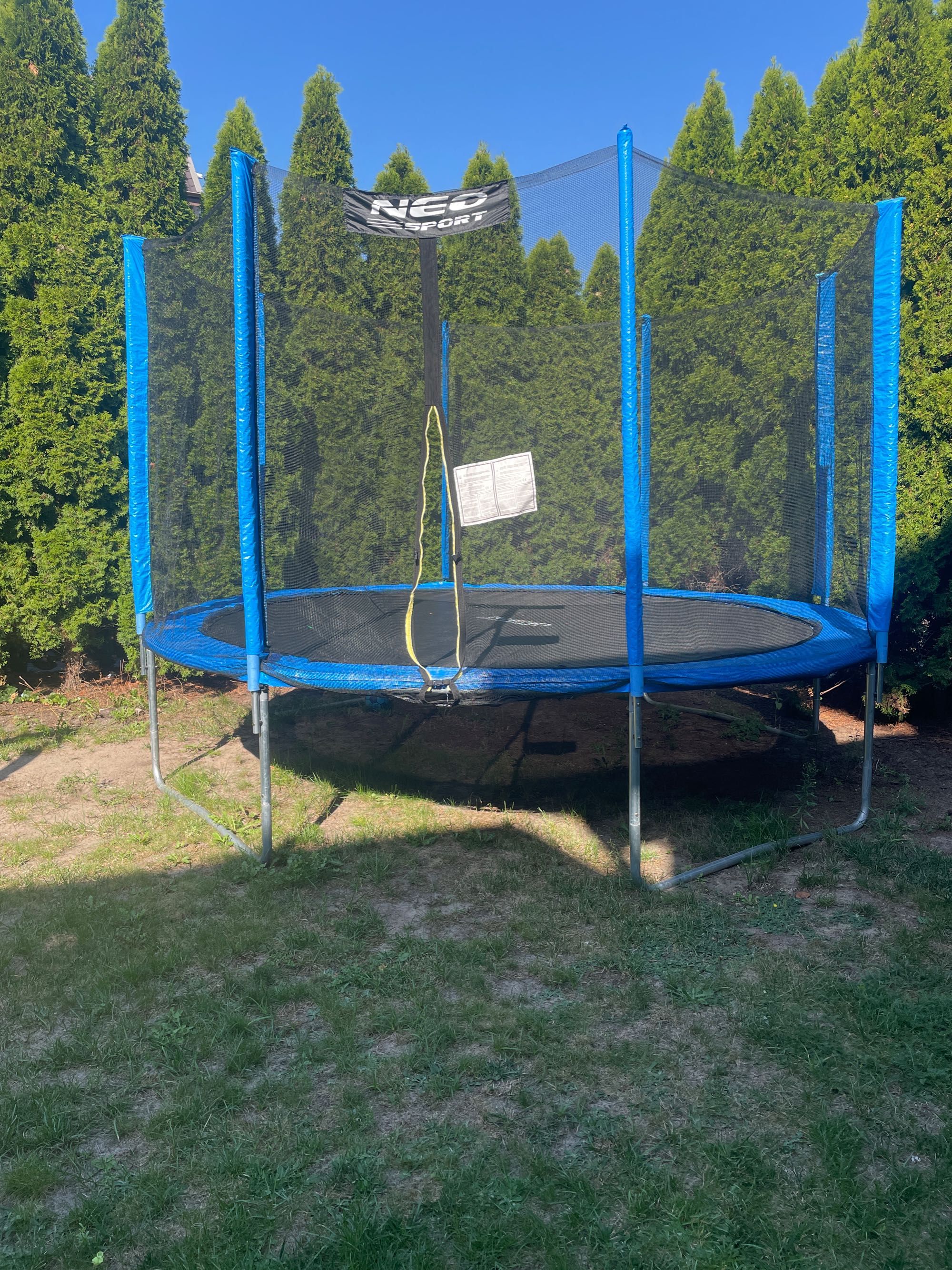 Duża trampolina 374cm