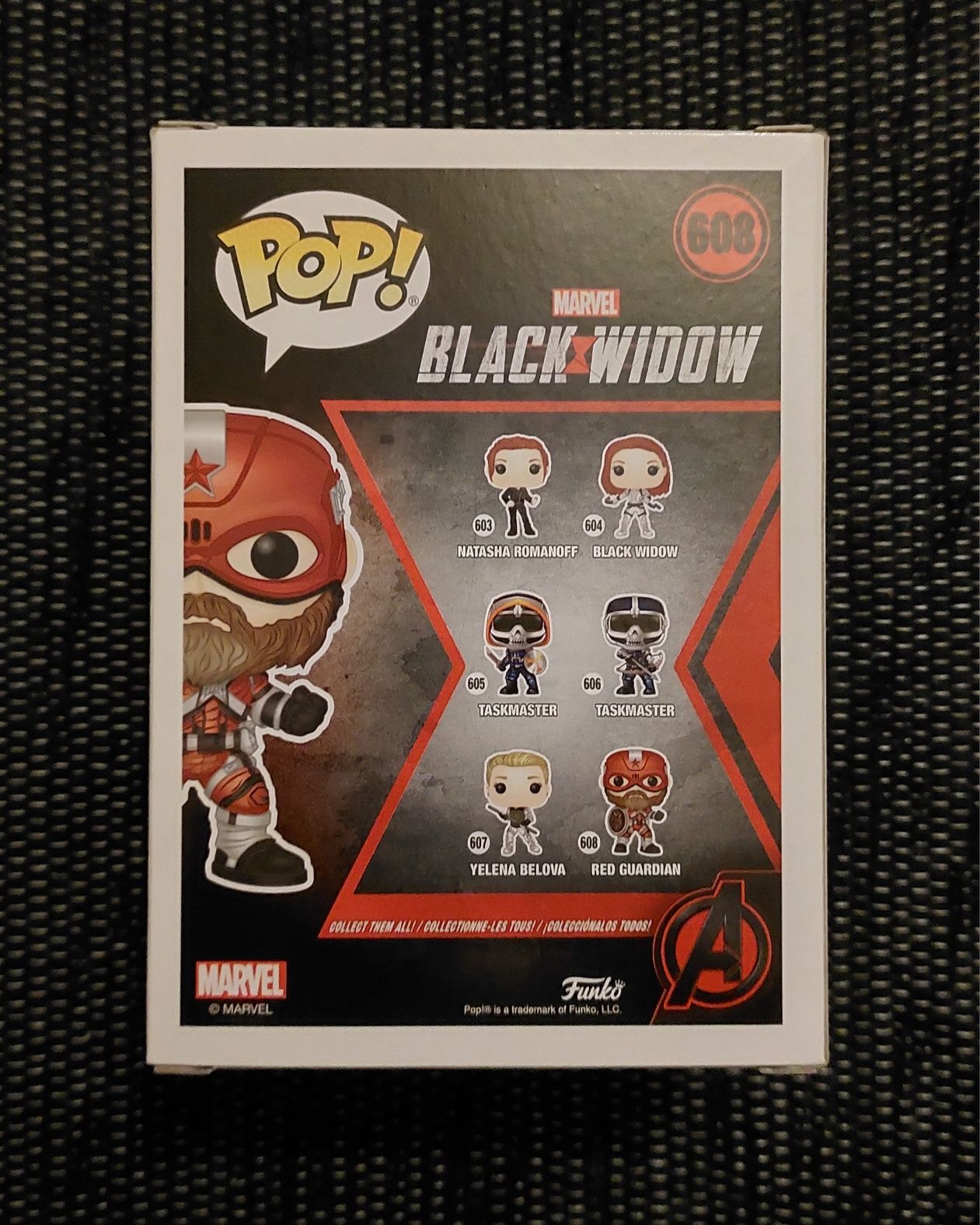 Funko Pop Marvel Black Widow - Red Guardian