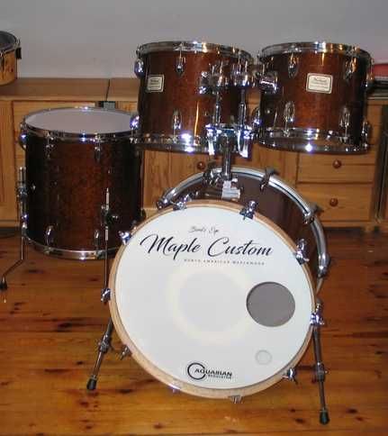 Perkusja Profesjonalna Custom Maple Drums 22, 16, 13, 12"