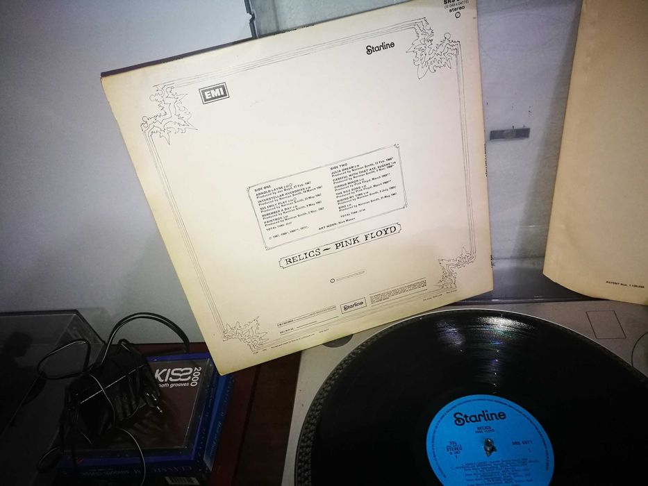 PINK FLOYD-Relicts-Ed Ingl -1971-(SRS 5071, Starline ‎–LP