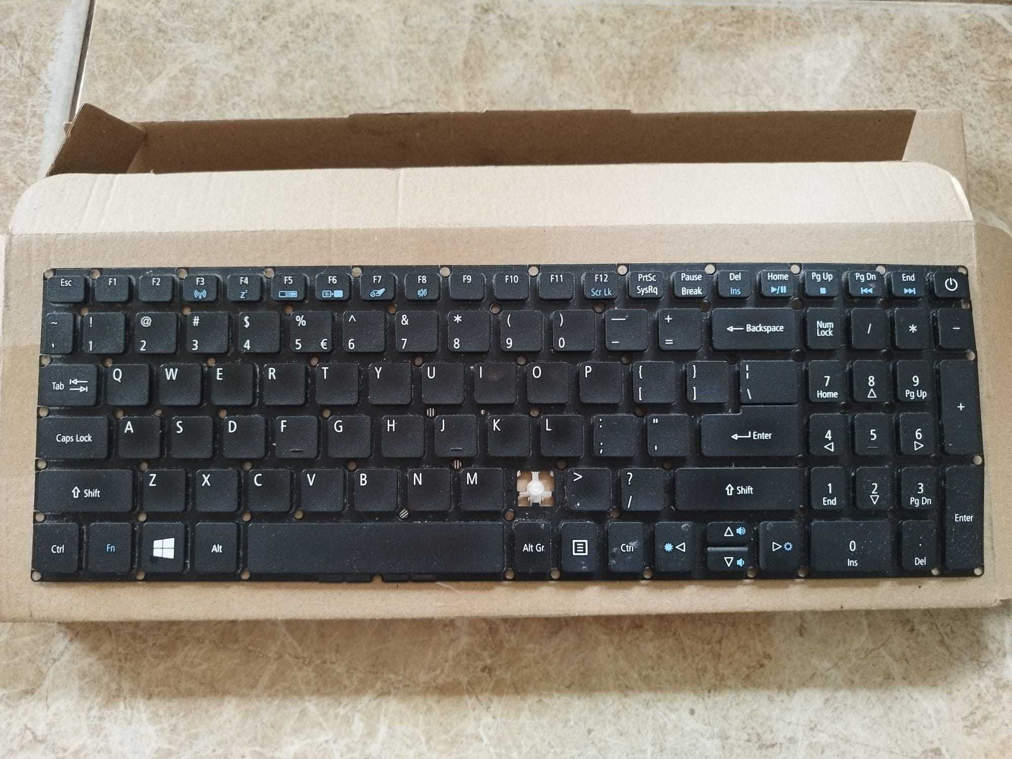 Klawisze, przyciski, klawisz klawiatury do laptopa Acer