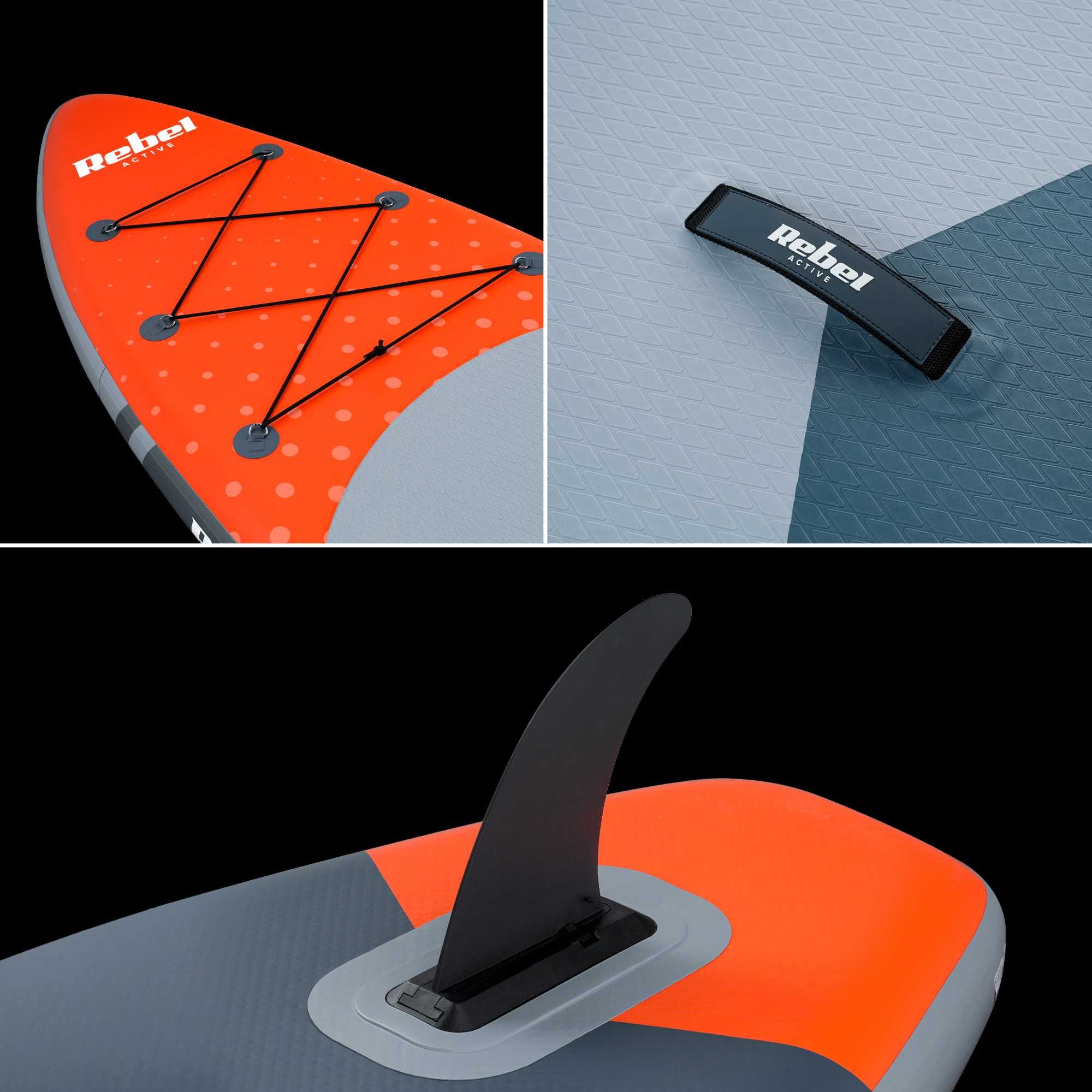 SUP дошка 350см Rebel ACTIVE з аксесуарами сапборд 150 кг 350x81х15