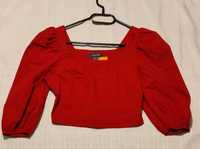 Czerwony crop top - 74