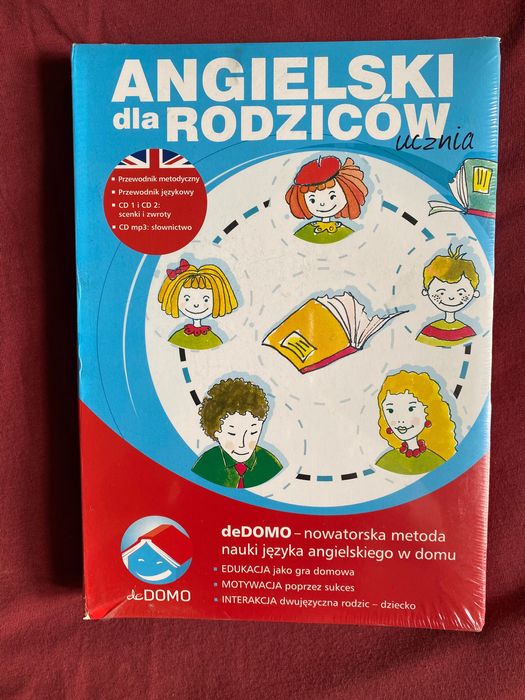 Angielski Dla Rodziców Ucznia, de Domo, nowa zafoliowana