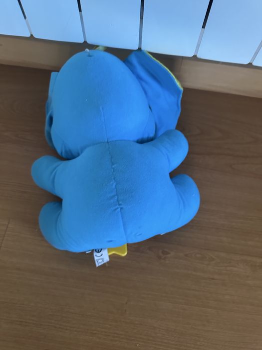 Peluche didatico azul