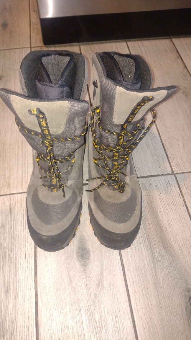 Buty jack wolfskin górskie alpejskie docieplane duże 47 nowe