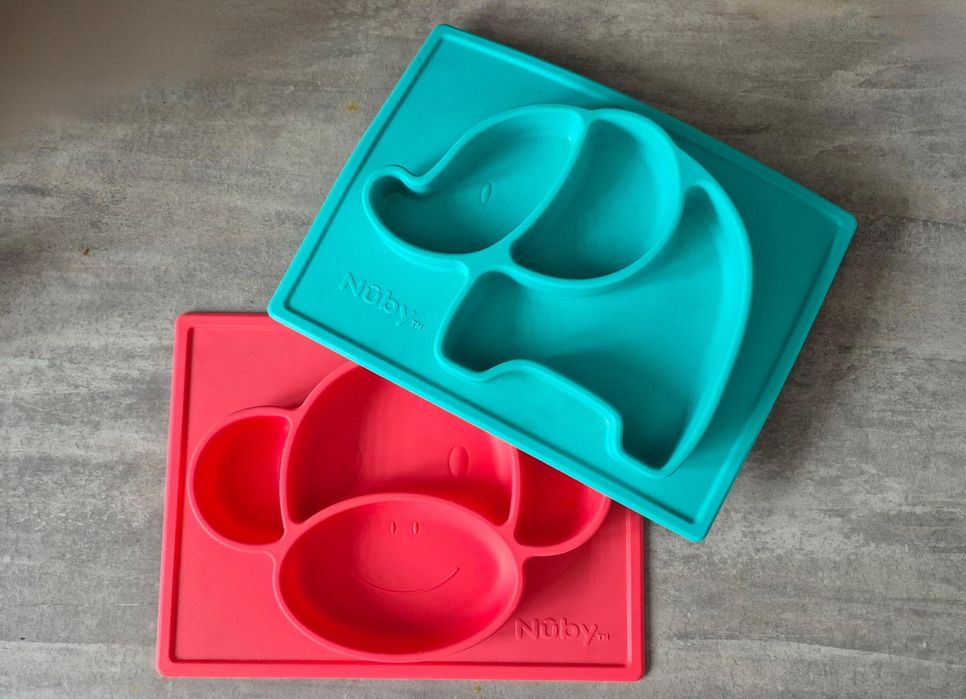 Talerzyki silikonowe Nuby